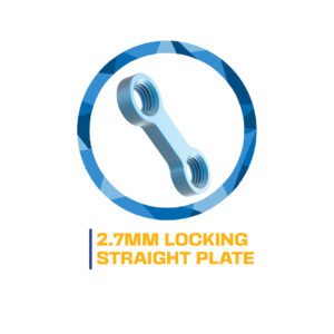 2.7mm locking straight plate image.