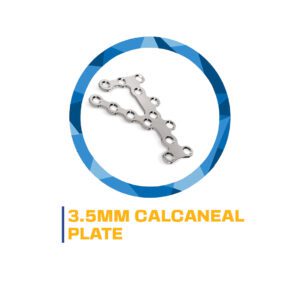 3.5mm calcaneal plate implant.