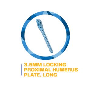 3.5mm locking proximal humerus plate.