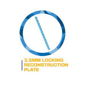 3.5mm locking reconstruction plate.