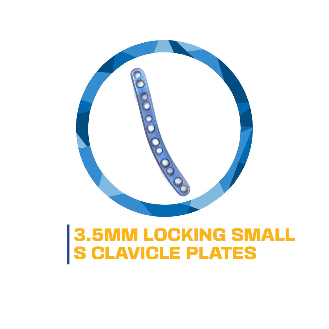 3.5mm locking small clavicle plate.