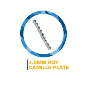 4.5mm Roy Camille plate with balls.
