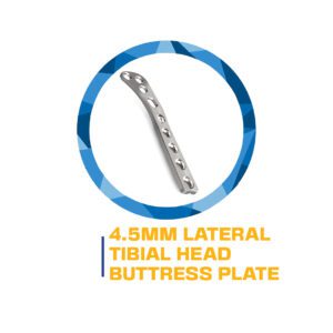 4.5mm lateral tibial head buttress plate.