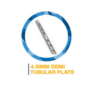 4.5mm semi-tubular plate implant.