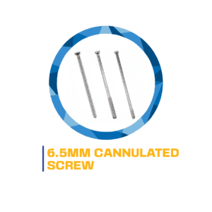 6.5mm cannulated screws, medical implant.