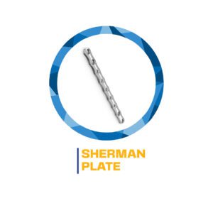 Sherman plate, surgical implant.
