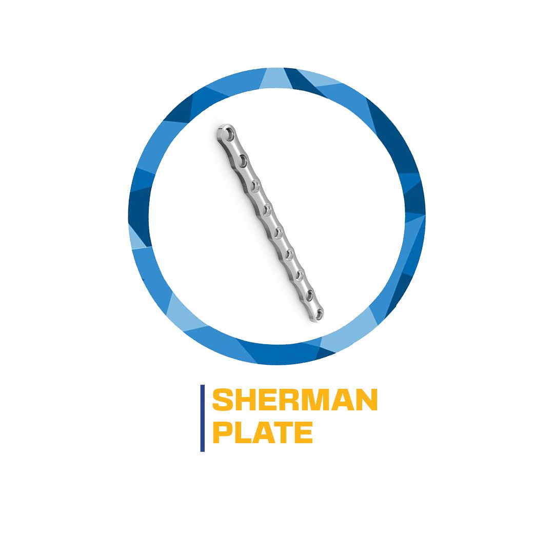 Sherman plate, surgical implant.