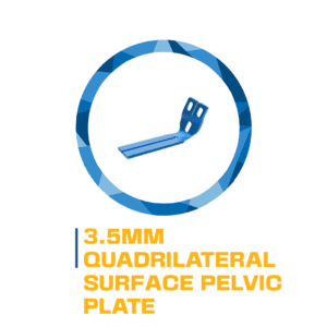 3.5mm quadrilateral pelvic plate.