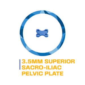3.5mm sacroiliac pelvic plate.