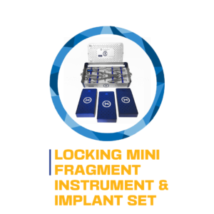 Mini fragment instrument & implant set.